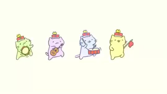 joshpeck:  nudesornaw:  if you’re having a bad day, here’s a cute little marching band   i will never be sad again because of this video   @strawbery–kitten