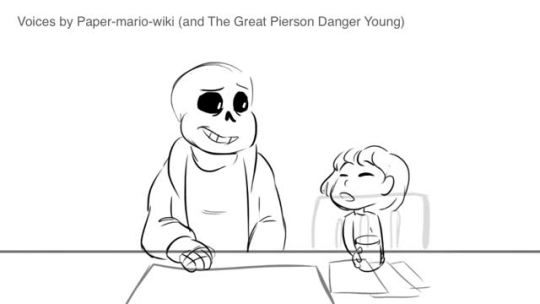 balatronical:  Voices by @paper-mario-wiki and his great nephew! I had to do the Sans one, I just had to. Here’s the Papyrus audio (and then my video). worked on this all night I hope it looks okay 