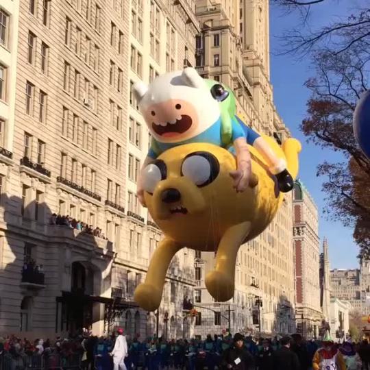 Porn photo Finn & Jake floating through the streets