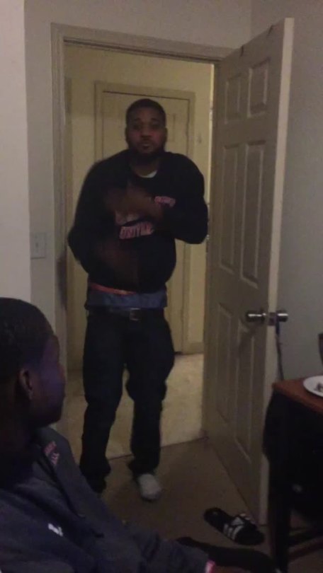 play-the-game:  ibeoutchea:  This nigga created a milly rock praise dance lmao   This dude’s version of the dance is important because EVERYONE incorporated it into their Dance Moves. Milly Rocking took another form all because of this one man.We need