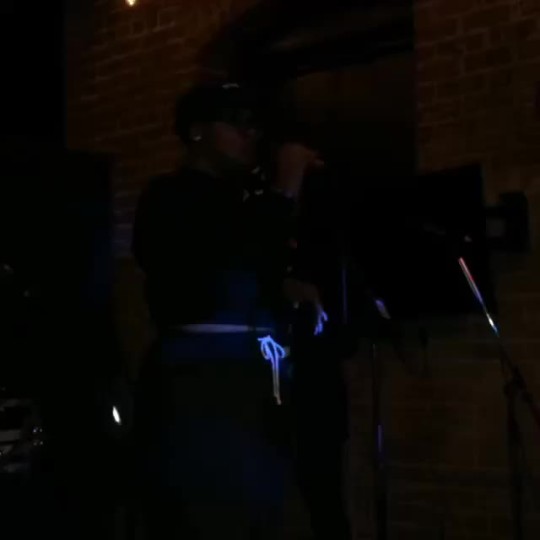 cognaccoochie:  me singing my song “Coffee.”