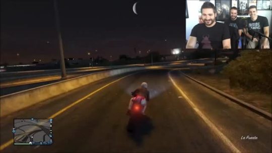 babyboybruce:  GTA 5 Gameplay: CYCLE OF DEATH - Inside Gaming   I just watched this video the other day and Bruce just made a reference to it on his twitter!!