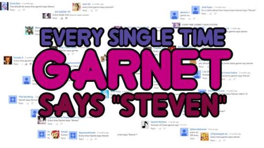 pearl-likes-pi:  ok guys here is “Every Single Time Garnet Says ‘Steven’”,