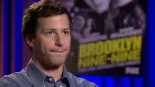 sempervera:  my-cat-said-no:  fieldbears:   sonseulsoleil:  sonseulsoleil:  that time Andy Samberg explained that Holt being gay isn’t a joke   I’m really glad this post has gotten a lot of notes.    I am so in love with how fucking annoyed Andy looks