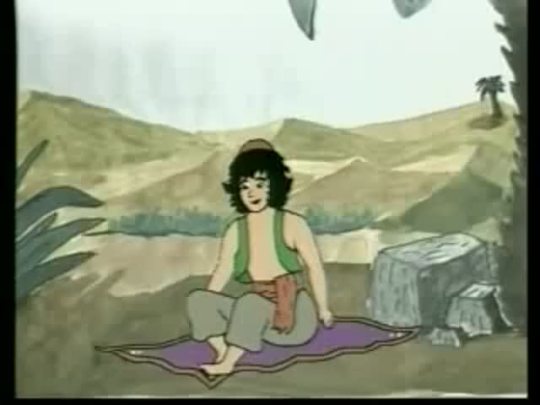 theterriblecanyonsofstatic: ktshy:  briannathestrange:  Guys there is actually a german ripoff of Aladdin by this terrifying “animation company” (I use that term loosely) Dingo Pictures and I wanted to share Aladdin’s song b/c it is funky fresh