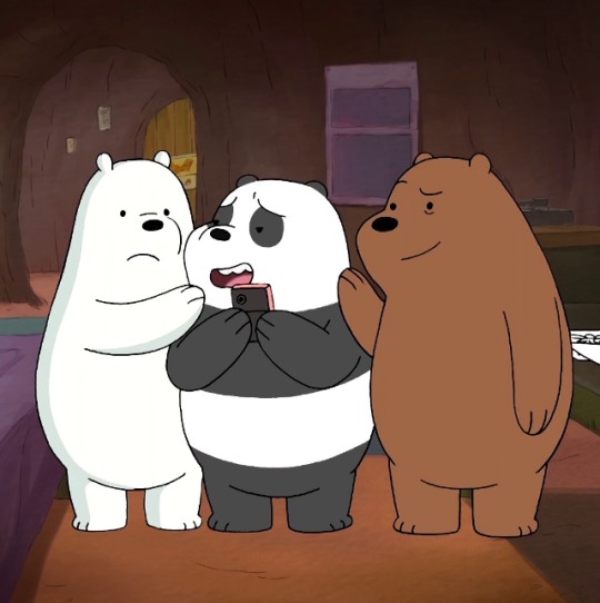 “Ice Bear woke up like this.“ "Respect. Keep real." 1 video. 72 seconds-worth of  