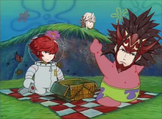 sekaiichis:  nani-s0re:  The plot of Fates in a nutshell. [Source] s/o to /r/spongeemblem cause that’s a thing  @juplter-0 @itsdaletos @rurounins @misachips 