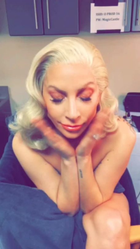 dashingyounghero:  mergay:  scottymouth:  ladyxgaga:  Lady Gaga’s video Snapchat story backstage at the 88th annual Academy Awards  She’s like a real life Disney princess ❤️😂  imagine if C-3PO just started screaming out YAAAAAS GAGA  Awwwwwwww