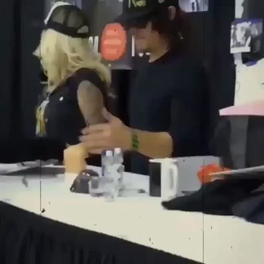 reedus-place:  “Here we see a wild Reedus in his natural habitat, trying to activate