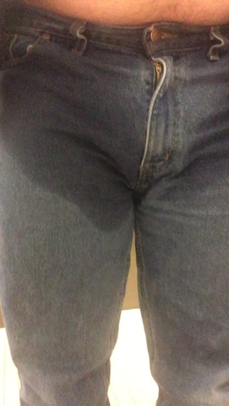 sheep-lover750:I peed so much! I leaked so much on my way to the bathroom in walmart somebody saw the first wet spot but once i got in the bathroom i just forced it all out of me my pants are soaked! This is the biggest public wetting yet!