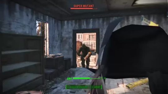 thosevideogamemoments:    BoredSausage:   That was one close call [FO4]   