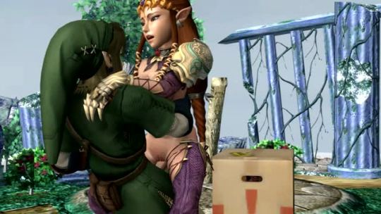 Porn photo w33-w33:  Link decides to give Zelda a pity