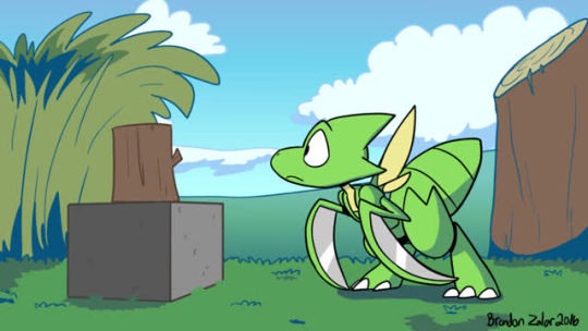 Porn ztoons:  Hiho! I finished the scyther animation! photos