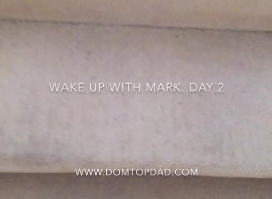 domtopdad:  IT’S DAY 2 FOR NEWBIE SON 19YO MARK.  HE’S GONNA BE LATE FOR ‘SCHOOL’.