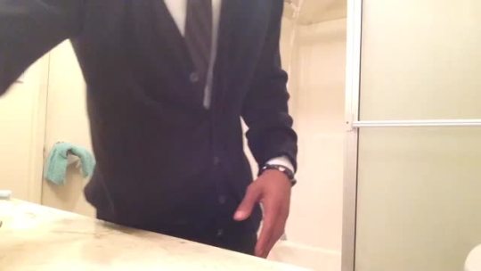 mrkonradh:  Had to get out of them work clothes! Yeah I got that work!!!!!Full Vid With Cum Shot Here!
