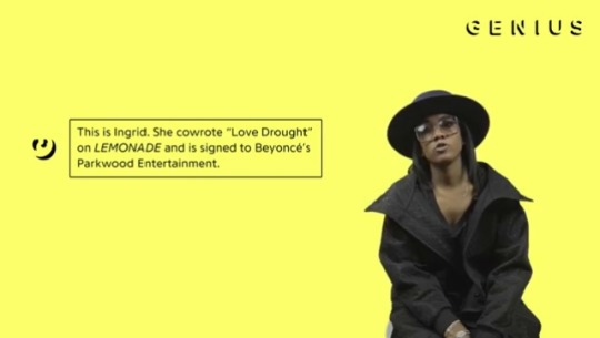 caliphorniaqueen:  yourlocalweeknd:  Beyonce’s Writer Reveals Beyonce’s “Love Drought” Isn’t Actually About Jay Z  I really enjoyed watching this
