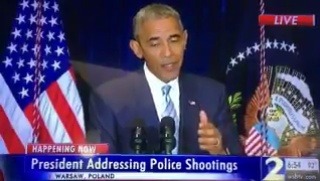 growlift:  moisemorancy:  Obama about to tell the TRUTH about Black Lives Matter & Police Brutality and the media CUT HIM OFF!!!!!!! WHAT THE FUCK?!  Dude wtf 