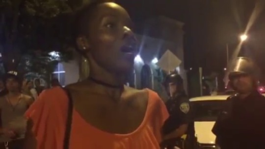 cc-videos:  phantasticphantasm:  inovoxowetrust:  cartnsncreal:  lagonegirl:  4mysquad:    New York Police Arrest Woman During News Interview for Speaking Out    In a chilling display of police intimidation, Rochester police dressed in riot gear snatched