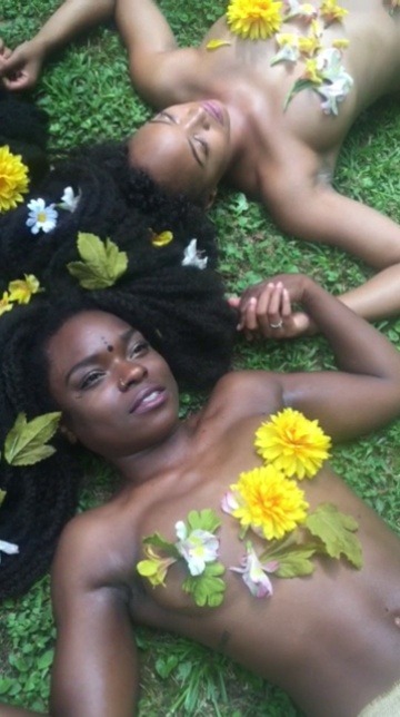 rebelle-black:   Make up by me for a project in the works 
