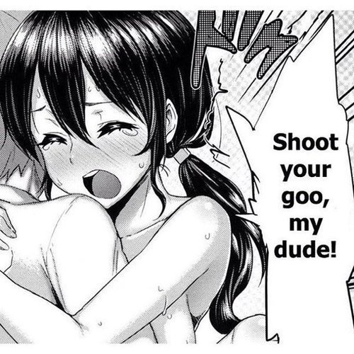 soggyangus:  pilenopilepile:  bighuge:  what if you were getting fucked by a nice guy n hes cute n all but when he gets close he shout something like “uh oh! here comes the goo!” like what then     