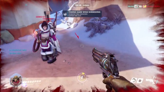 THE CUTEST THING JUST HAPPENED TO MESo I was in a skirmish and made friends with this enemy Ana and then suddenly I was being attacked by her teammate, Mei, and the Ana stepped in front of her like “No stop it!!!” the Mei didn’t stop and killed