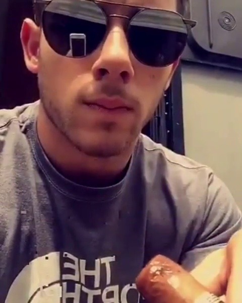 XXX celebritysmokingcigar:  Nick Jonas photo