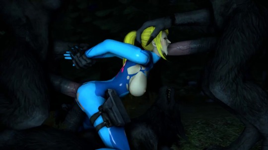 Sex den-of-depravity:  Wolf Dick Attack (Samus pictures