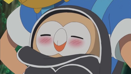 noturavgtype: earthtomars22:   kurovoid:  i-wank-o: i couldn’t express how much i love rowlet in words so i made this Im gonna watch this forever and ever.   @sexypikachu47   @princesscallyie  I really wanted a rowlet but popplio was #1 > .<