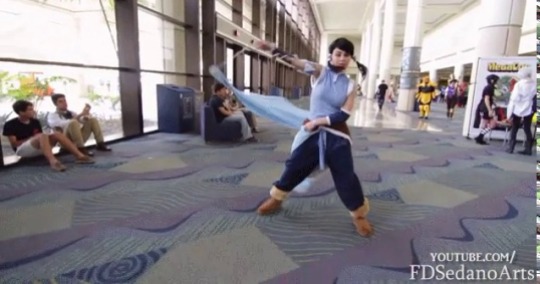 Porn whybecosplay: Water bending cosplay photos