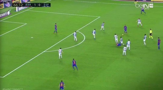 heartsoftruth:Luis Suárez scores the 2-0 against Espanyol after a magical dribble
