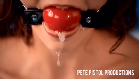 gettinghergag:  petepistolproductions:  Nothing excites me more than a drooling beauty that shows me she will not hold back anything and just let go and give herself to me. Her juice is the ultimate sign of trust, lust and submission.   Drool!!