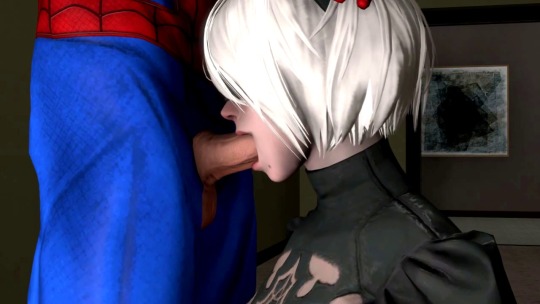 loverlassysponk: 2B gives Spider-Man a nice porn pictures