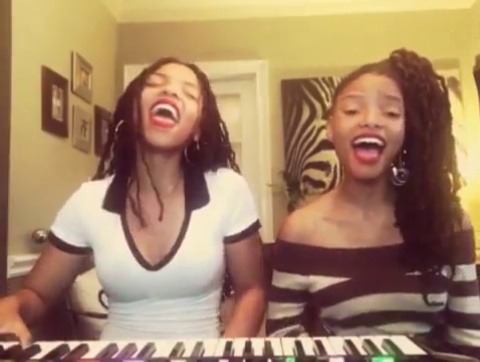 alwaysbewoke:  chayaissexy-blog:Be humble whodis?   Chloe x Halle, signed to Beyoncé,