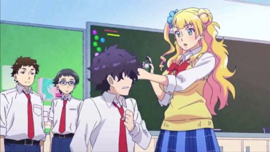 feathers-ruffled:  ck-blogs-stuff:   wyodakyells:  WEAPONIZED THICC  @feathers-ruffled   If you ever needed proof of how pure Galko is, there you have it.  Im really enjoying the Manga so far and I really hope it gets a dub. 