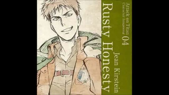 Shingeki no Kyojin Season 2 Character Image SongsJean Kirschtein (Taniyama Kishou) - Rusty HonestyMore songs from this series