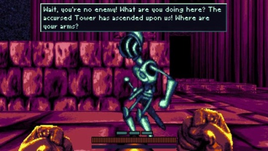 lemonfont: bn05: FIGHT KNIGHT day 129: An early encounter with a new npc!  and maybe