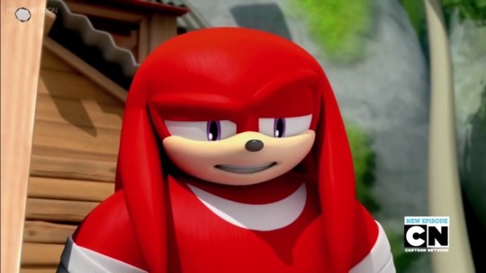 jelloapocalypse: thegreyturtle:  zivazivc: I’m a genius, not a visionary.  I’m knuckles. Like seriously, this is how I talk. I think I make sense, but I don’t.  This is my personal favorite moment in all of Sonic Boom and I love almost every episode