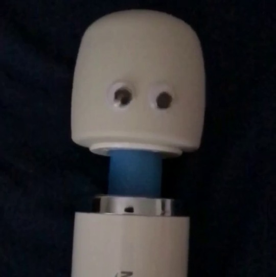 a-london-gent:  mommylovessex:  retrokarrots:  lettingthewaterholdmedown:  theshyxibitionista: wickedlye:   heathawk13:  Yes I added googly eyes to a hitachi.  I needed this.  Laughed so hard!   😆😆😆🤣🤣🤣😂😂😂   Deadest of dead now.