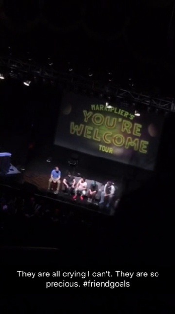 maconi-n-cheeses:  THANK YOU MARK FOR PUTTING ON A FANTASTIC LAST SHOW!! THANK YOU