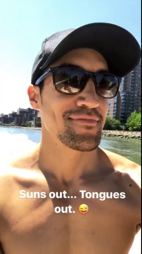 dailykeahu:  “Suns out…Tongues out. 😜” - Keahu Kahuanui on Instagram Stories 6/24/17