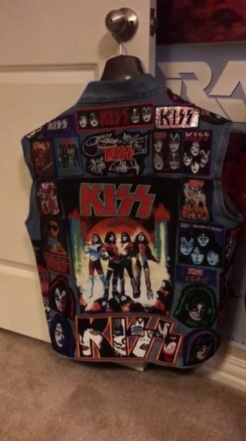 Sex heavymetal:  KISS Tribute Battle Vest #2. pictures