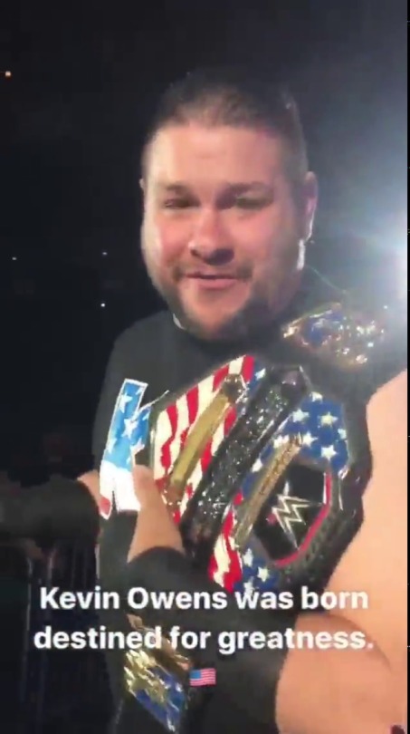 twinkle-toes95:Kevin Owens on WWE’s Instagram story