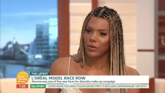 the-real-eye-to-see: L’Oréal Paris has dropped its first transgender model from a campaign after she faced criticism for remarks about institutional racism. The beauty brand said Friday on Twitter that the comments made by Munroe Bergdorf were “at