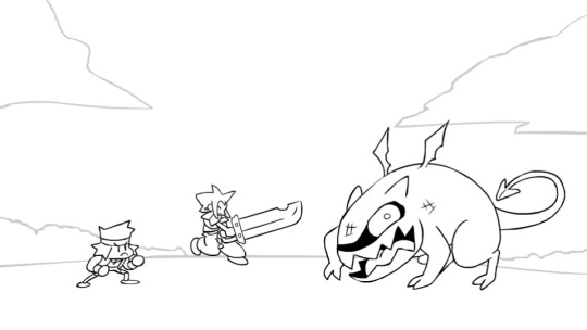 parkersimmonsyall:  Here’s the animatic and demo I made for Hero’s song from the OK KO: Let’s be Heroes episode “A Hero’s Fate.”I love to make stupid songs. I love to make montages. I love to work in flash. Did all 3 here!At the record, we