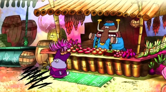 letshearitforthisclown:  paper-mario-wiki: my favorite of chowder’s 4th wall breaks (after, of course, the infamous the car wash scene) i remember seeing this shit as a kid and immediately losing trust towards most institutions  