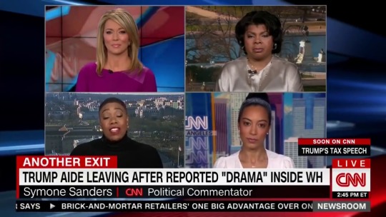 sunbathe:CNN’s Angela Rye says ‘bye, girl’ to Omarosa in the most petty way