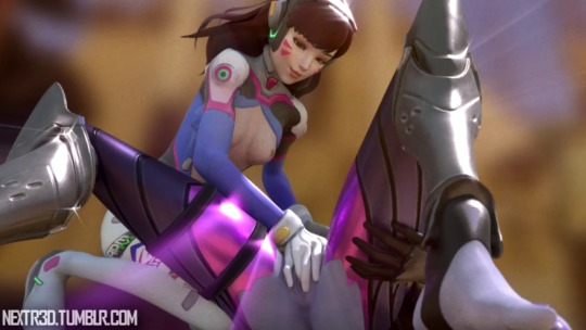 nextr3d: D.Va is pleasuring Widowmaker and she seems to enjoy it. gfycat Hope you