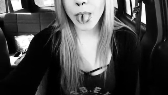 allthepiercingsandbodymods:  absolutehatred’s split tongue.