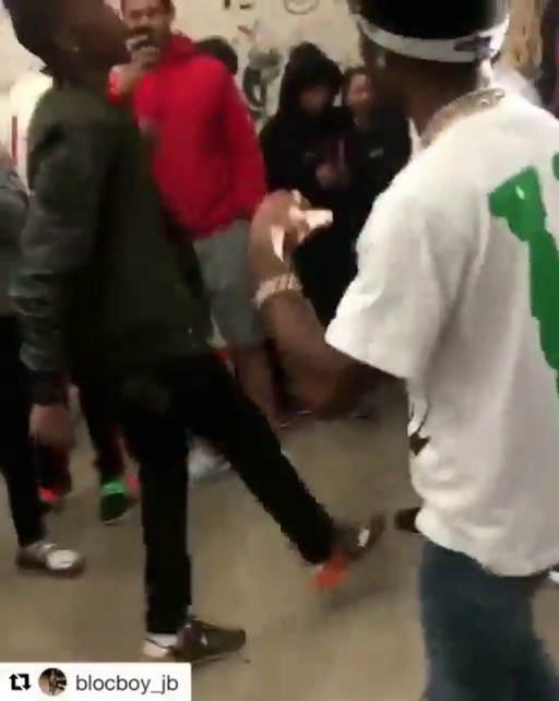 localstarboy:  Lil Uzi Vert and BlocBoy JB got a dance battle going on