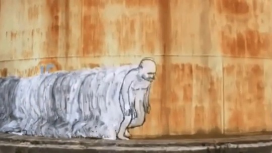 vividblues:  sixpenceee:  Moving graffiti art made by artist Blu  This is intense.   Whoa